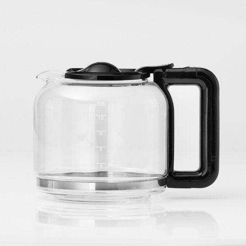Timer Aroma Kaffebryggare Svart Silver Timerfunktion 