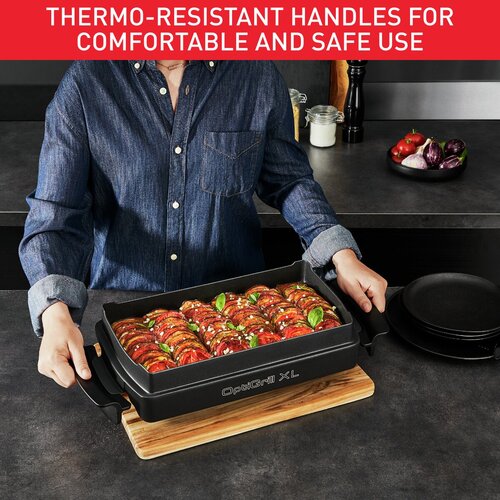 Optigrill XL Bordsgrill Rostfritt Stål Baka 