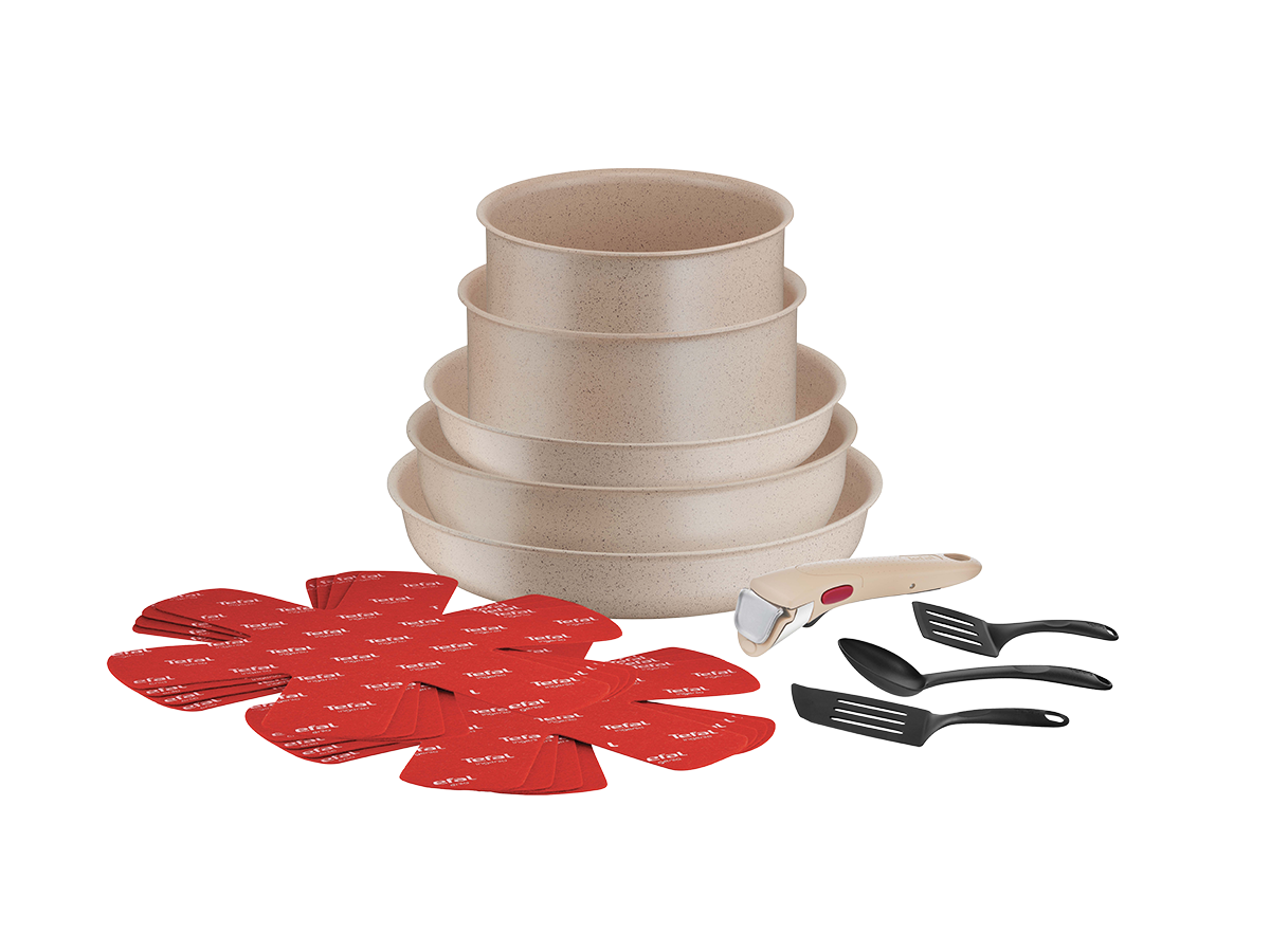 Ingenio Delight stekpanne och kastrullset 17 delar