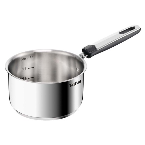 Kastrull 16 cm/1,7L. med lock, Rostfritt stål Obelagd, Emotion Plus SS