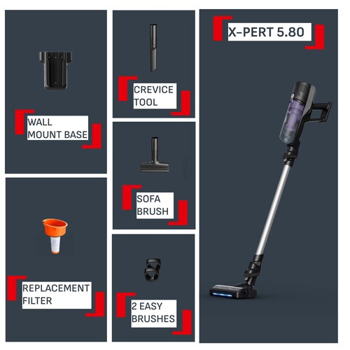 X-Force 5.80 Essential Skaftdammsugare