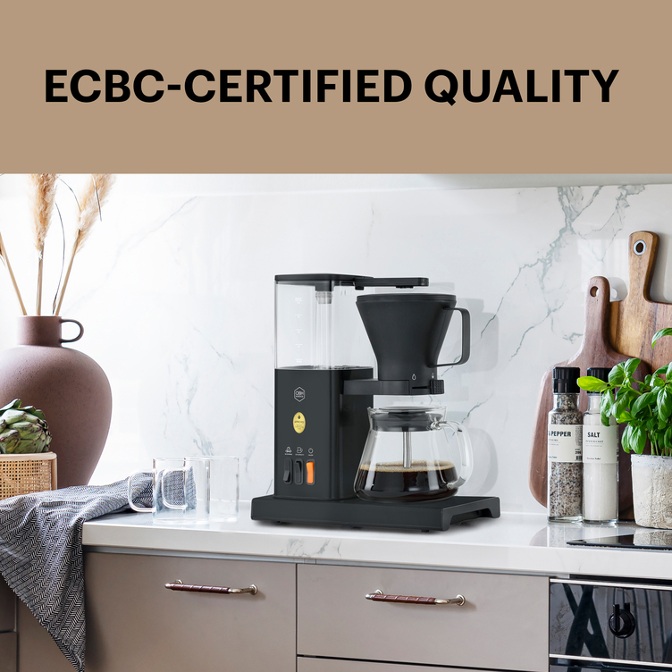 Högkvalitativ kaffebryggare med ECBC-certifiering