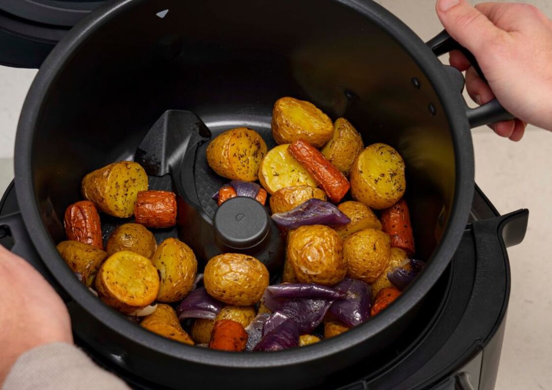En hel måltid i samma maskin