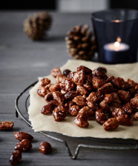 Brända mandlar i air fryer