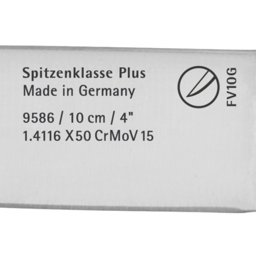 Spitzenklasse Plus  utility kniv 10 cm, Rostfritt stål Cromargan® 
