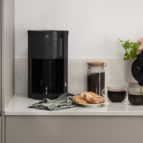 Pro Aroma kaffebryggare med termoskanna, svart
