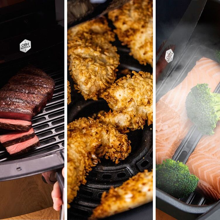 Friterar, grillar och ångar