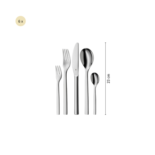 Atria bestickset 60 delar, i rostfritt stål, 18/10 Cromargan® 