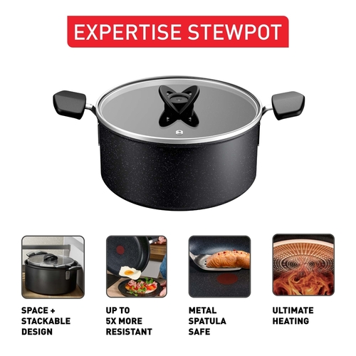 Expertise gryta 24 cm med lock