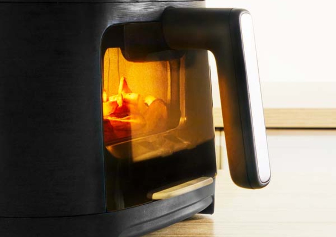 En air fryer är energieffektiv: den förbrukar 