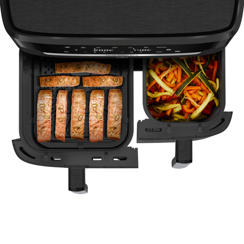 XXL Dual Easy Fry 11 L Svart - Air fryer