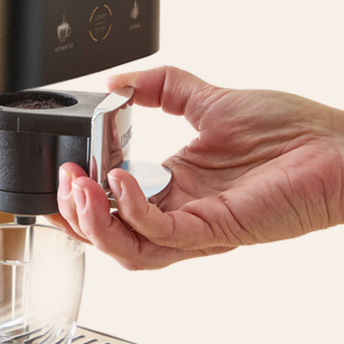 Coffee Crush Experience Chrome, Kaffemaskin