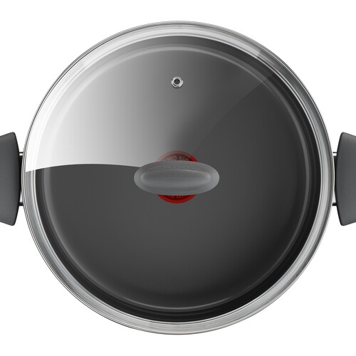 Renewal Gryta 24 cm med lock Grå 