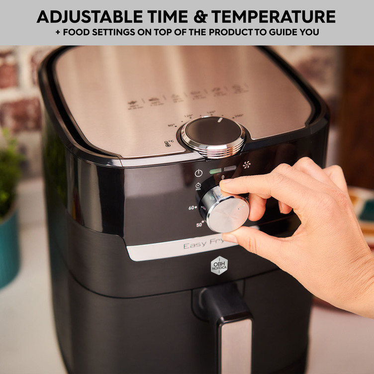 Air fryer med stor kapacitet