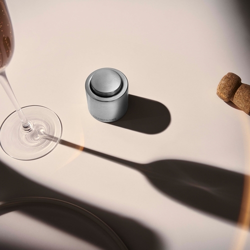 Clever & More  champagneförslutare i rostfritt stål  Cromargan® 