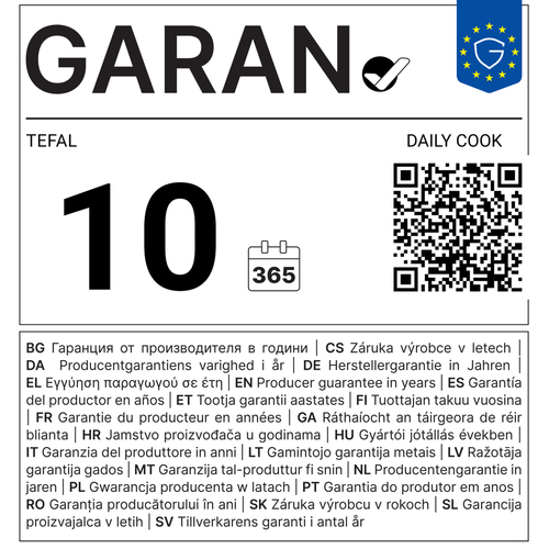 Daily Cook Kastrull 16 cm 1,5 l med lock
