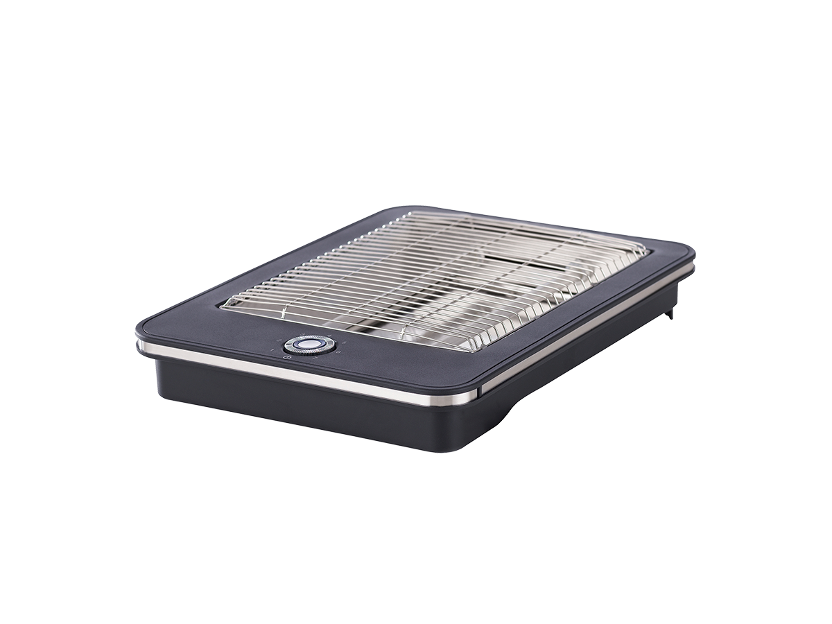 OBH NORDICA Classic Slät Brödrost Svart Löstagbart Smultråg 2632