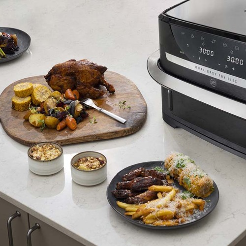 Flex Dual Easy Fry 9L Svart – Air fryer