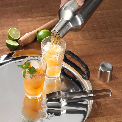Clever & More  barset/ barkit- 4 delar (shaker,tong,muddlare,mått) 