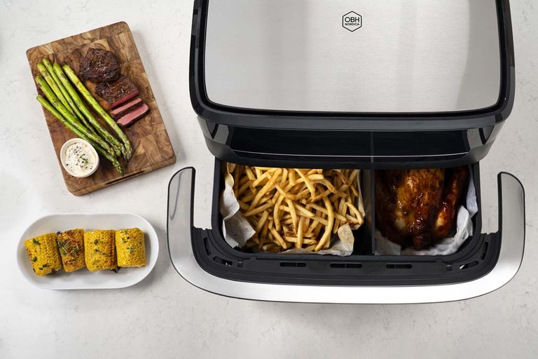 Moderna matlagning med en Air fryer -