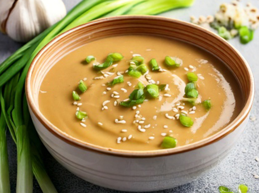 Krämig tahinidressing