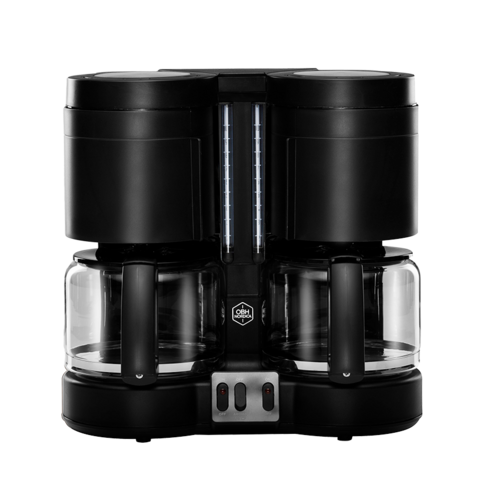 Duo Tech 2 Kaffebryggare i 1 Svart 20 koppar 