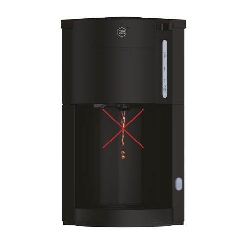 Pro Aroma kaffebryggare med termoskanna, svart