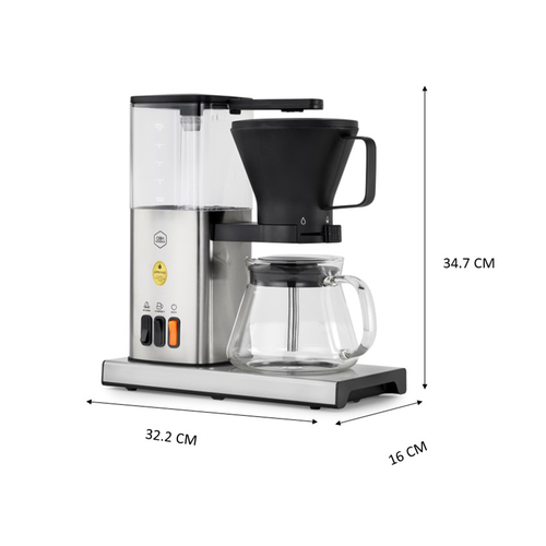 Blooming Aroma kaffebryggare Stainless Steel 1,25 L
