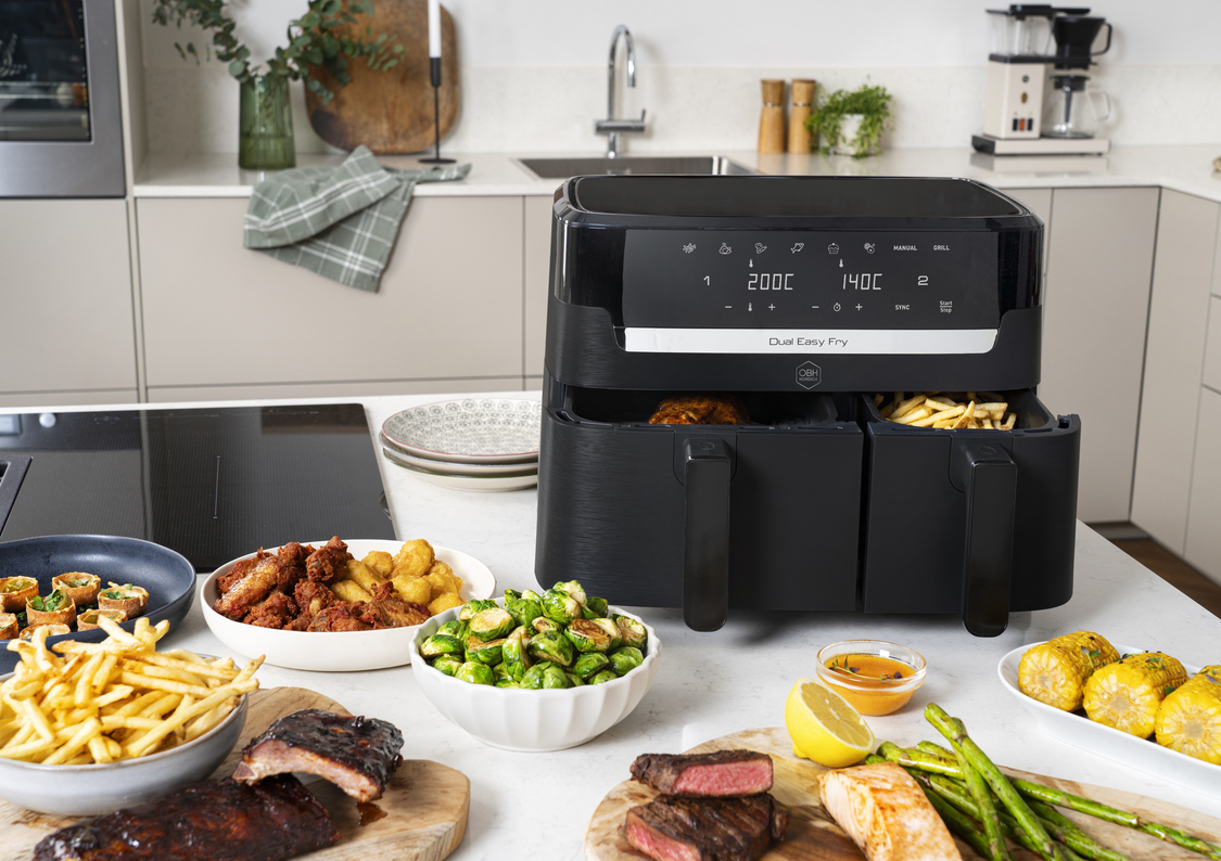 Hur stor air fryer behövs för att laga mat till 6 personer?