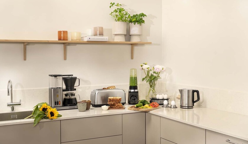 Blooming kaffebryggare