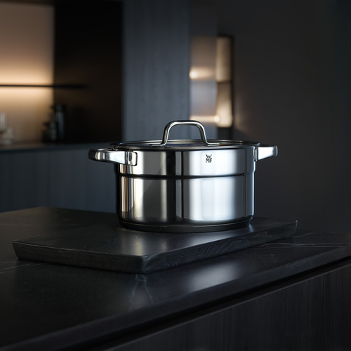 Compact Cuisine grytset 5 st m. Lock (24/20/20/16/16cm) 18/10 stål 