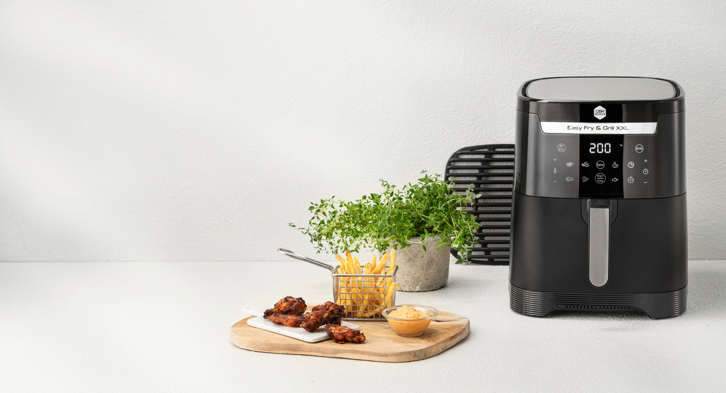 Air fryer med 6 liters kapacitet