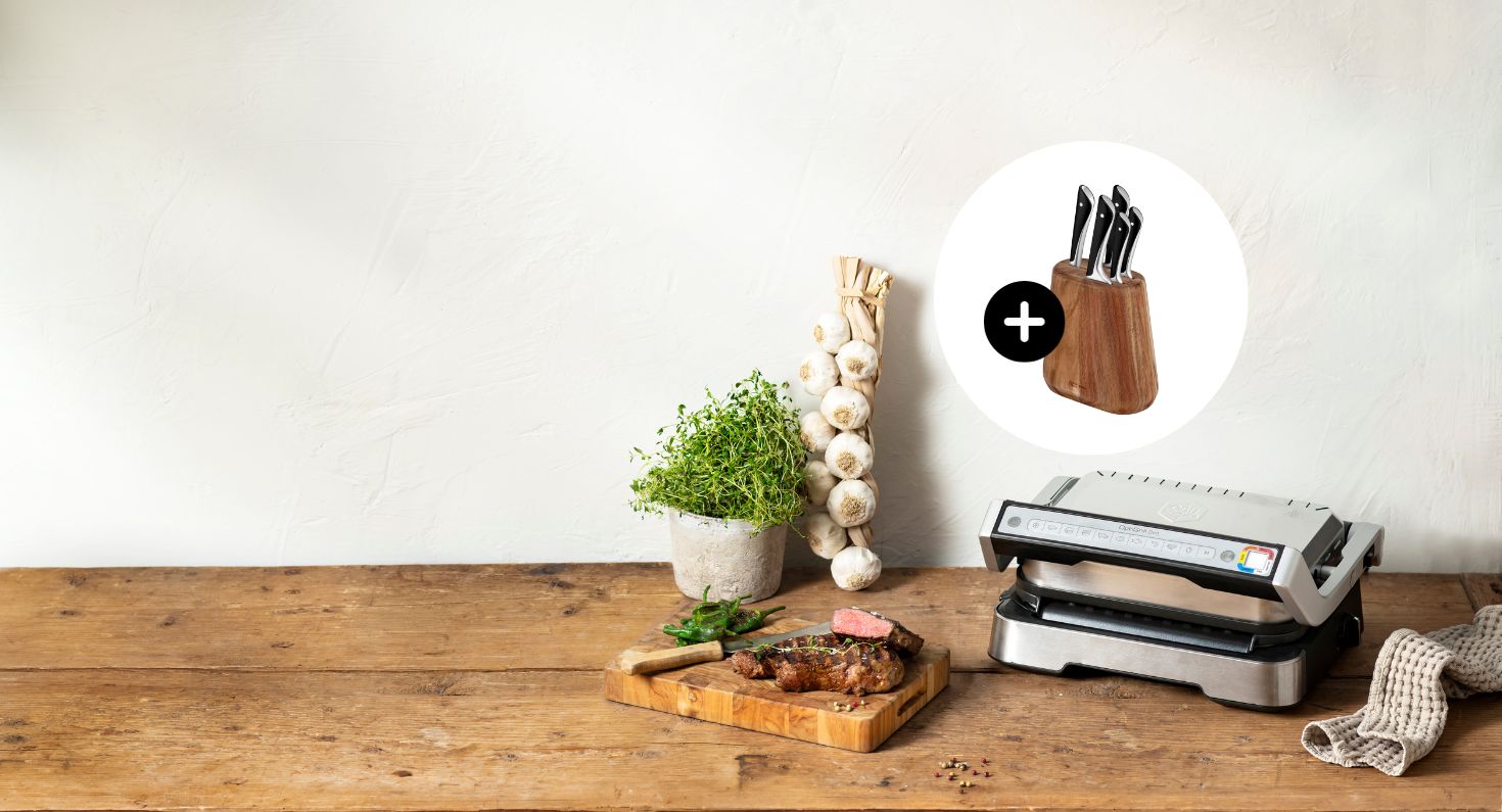 Köp en Optigrill - få Jamie Oliver knivset