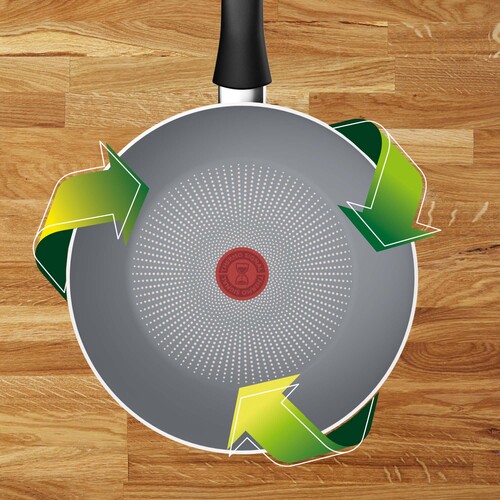 Halo Wokpanna 28 cm, Grå