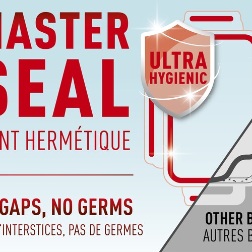 MasterSeal Glass Rectangular 3000 ml Matlåda 