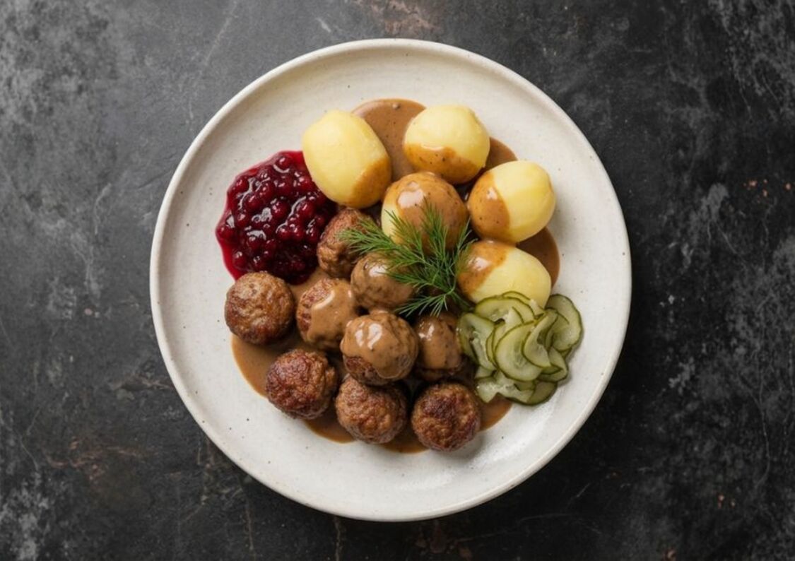Så serverar du köttbullar på klassiskt vis