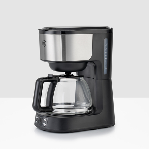 Equinox Kaffebryggare Svart/Silver Timerfunktion 