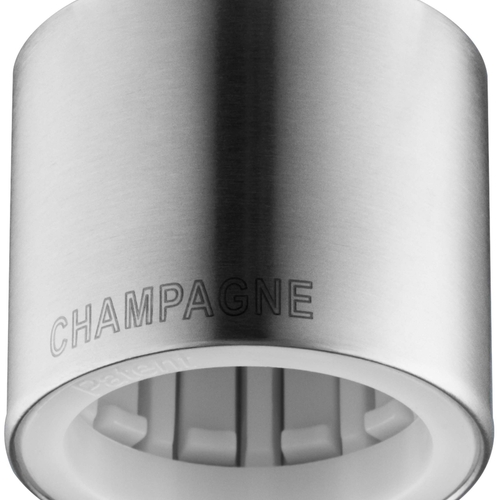 Clever & More  champagneförslutare i rostfritt stål  Cromargan® 
