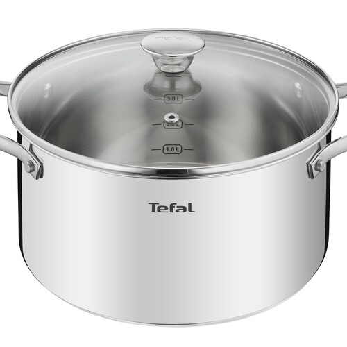 Cook eat Set Stekpanna, kastrull 4 delar Rostfritt stål 