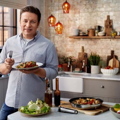 Ingenio Jamie Oliver stekpanne och kastrullset 9 delar