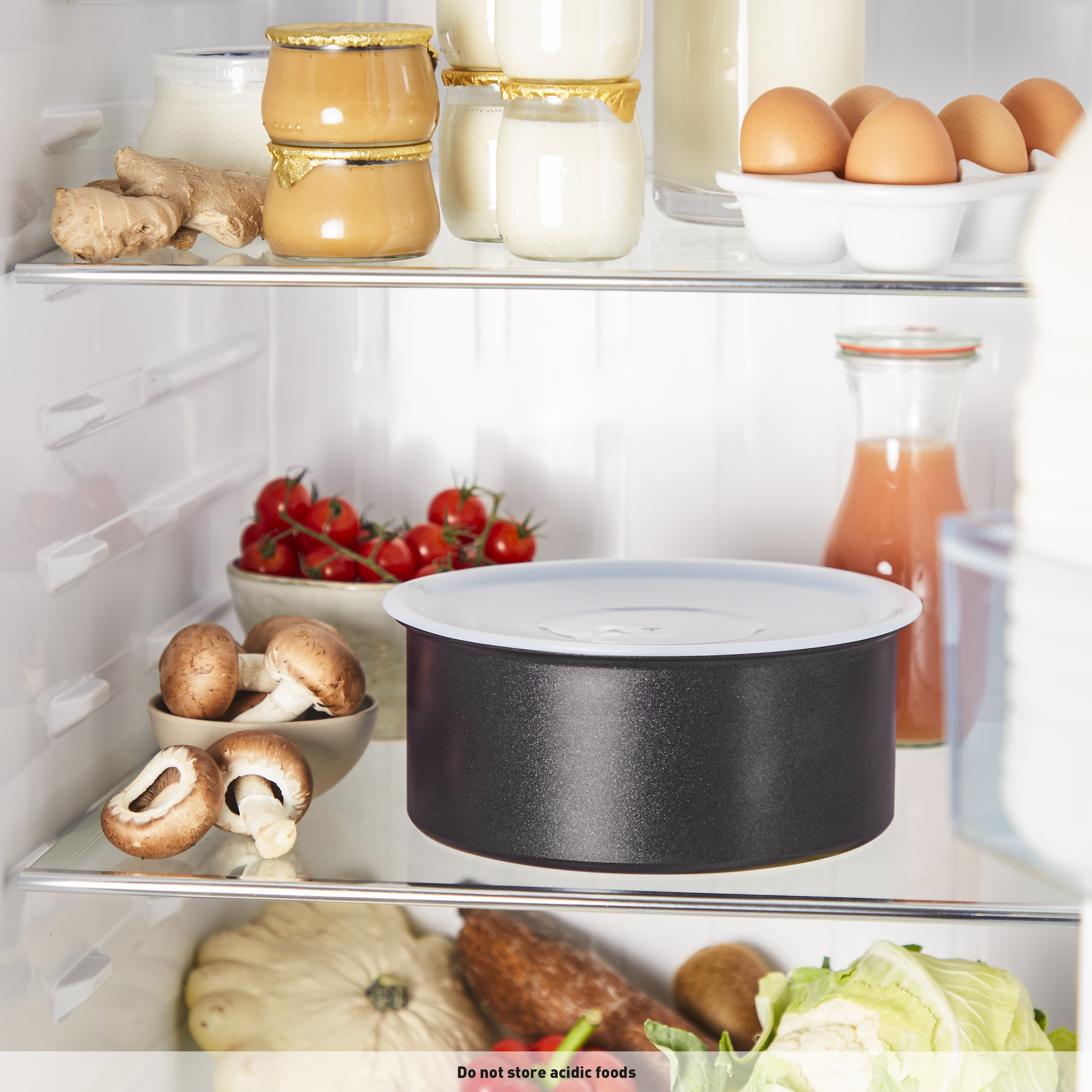 Enkel att förvara i kylskåpet