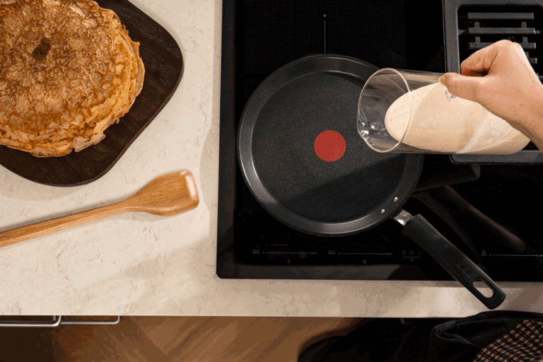 Låt Thermo-Spot guida dig till välsmakande pannkakor!