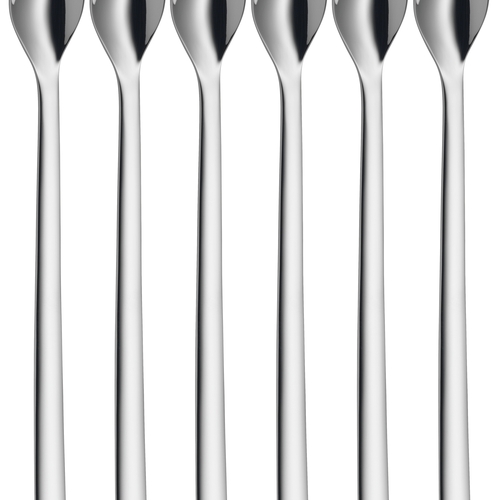 Nuova långa drink skedar- set 6 st/22 cm Rostfritt stål Cromargan® 