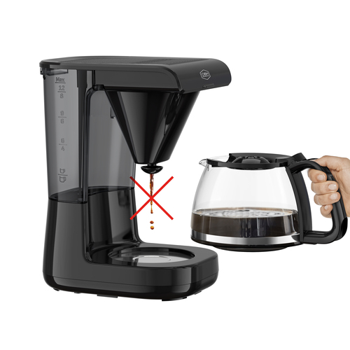 Monaco coffee maker Black 1,1 L 1000W