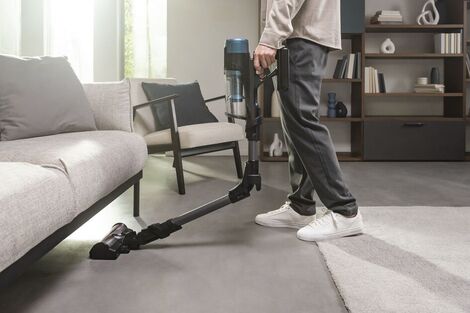 Skydda ryggen med X-Force kategorins flex-teknologi - ergonomiskt och mångsidigt alternativ till traditionella dammsugare