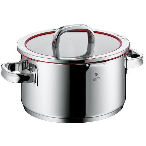Function 4 grytset 4 st m. Lock (24/20/20/16 cm) Rostfritt stål 