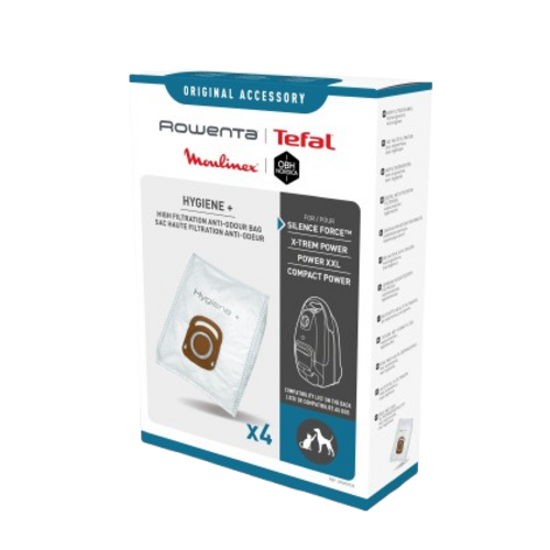 Hygiene + Anti-odour dammsugarpåsar 4 st