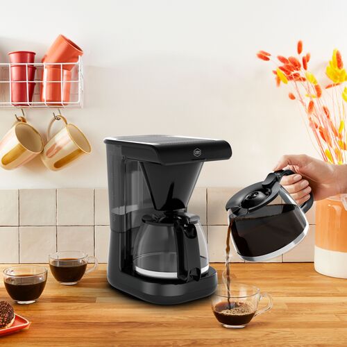 Monaco coffee maker Black 1,1 L 1000W