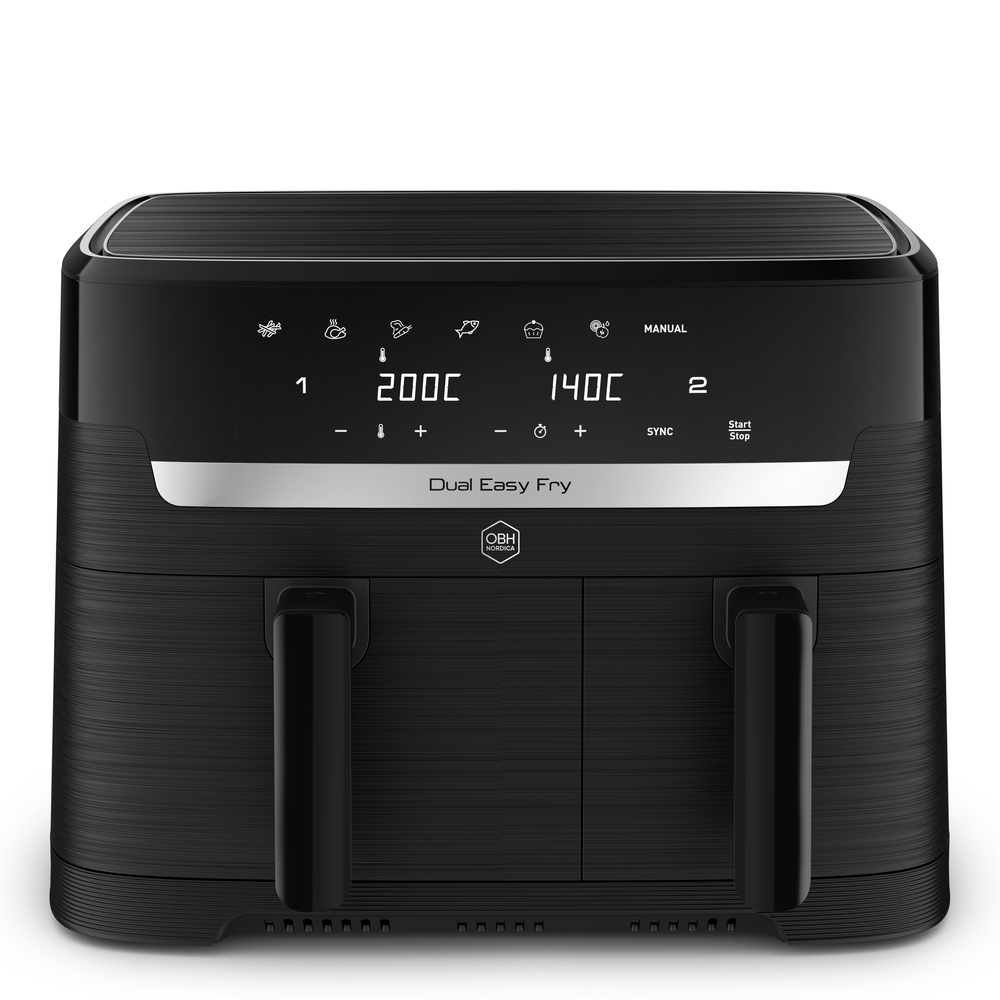 Dual Easy Fry - Air fryer - 8.3L