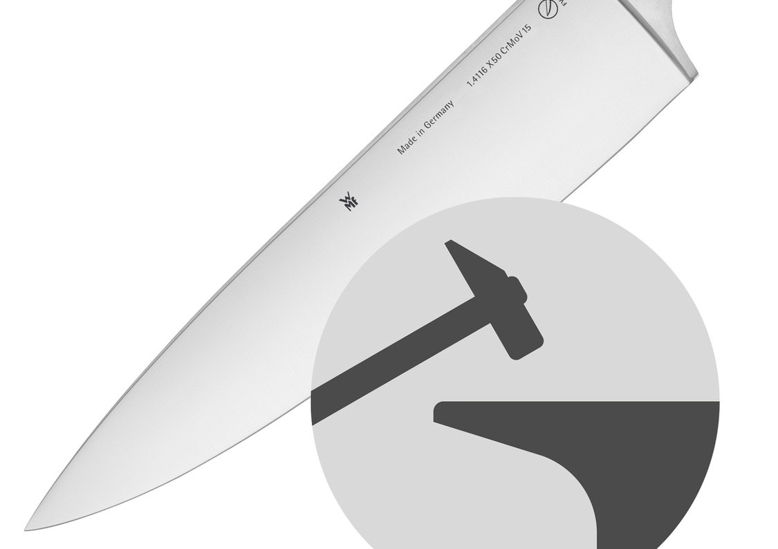 Robust handsmitt blad av specialstål